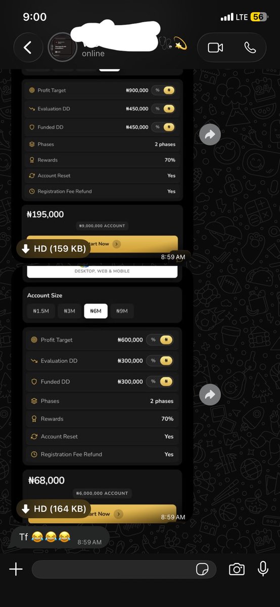 Belyfx_'s tweet photo. To my Followers please note I no longer work with Naira Trader.

I have to make this post because i know alot of my followers have gotten accounts with my link and due to trust.

I publicly promoted them and i will also come out publicly and say so when I don’t 

They still pay 100% 
But if the change in pricing is not okay for you no hard feelings 🤝

I started promoting NT because of the cheap pricing and 20% DD.
Even when 5% DD came out the pricing was okay also

If it doesn’t suit me I can’t recommend it to you guys.
If it suits you go ahead and make your purchase besides they don’t deny payouts that i can boldly say

I only recommend Aqua Funded because I don’t hear any complaints about them. 
You can do your findings and check the TL.
I made sure to do a proper research on the firm I want to work with 

At the end of the day know what you want and do what works best for you

If you want to try out Aqua Funded register with my link and use the code BELYFX for 25% off

https://t.co/3uIcrQ1ZWg

Check out my pinned post for an explanation of the 3 types of 2 steps accounts available and make your choice