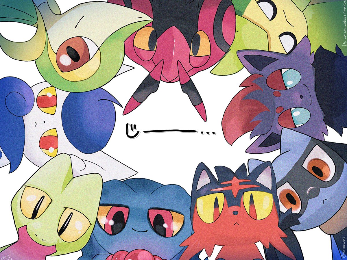 MEBARU_545's tweet photo. ジト目ポケモンって良くて…… https://t.co/BUrMKyVZNq