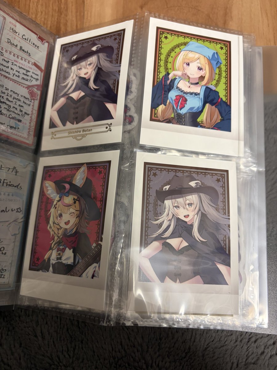 micomet032235's tweet photo. こちらも8日～9日のすいちゃんのライブにて無料でお譲りします！
お譲り①
ホロライブウエハースvol.6
フブキ2枚 おかゆ はじめ ハコス カリオペ IRyS イオフィ

ホロライブウエスタンキャラバン チェキ
アキロゼ ルーナ ポルカ ぼたん 箔押しぼたん

缶バッジ ロボ子 ちょこ先 
ステッカー フブキ https://t.co/hfMiUyUp25