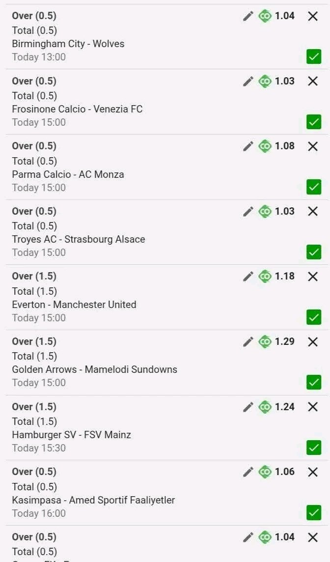 DNganeo47037's tweet photo. Code: BW6F71DF55
Full-time Over 0.5/1.5 Goals ⚽
13:00 https://t.co/ZgGvdWxiqq