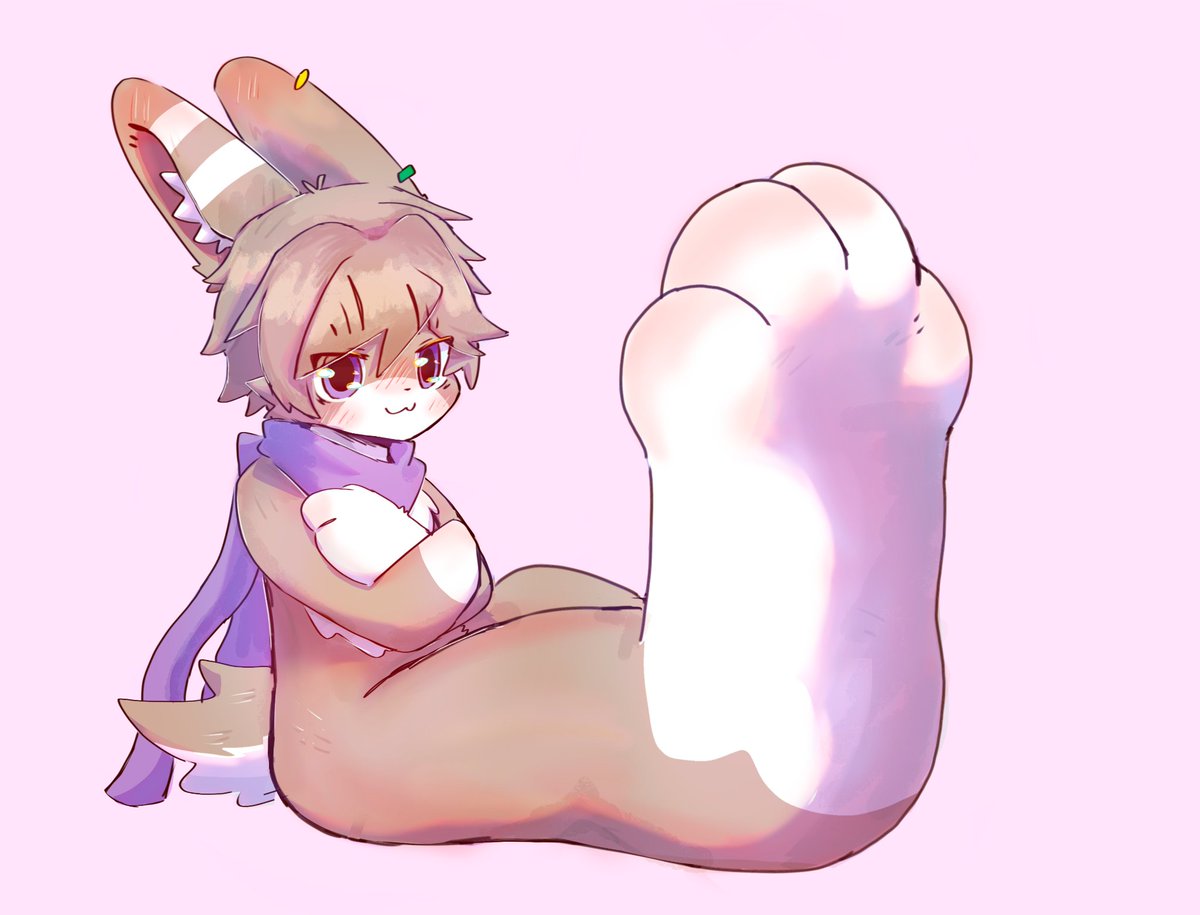 wh2xz's tweet photo. Haha, I drew all four of them sticking out their big feet, hahahaha. I’m gonna draw other characters later 😈😈
#有兽焉#you shou yan https://t.co/MsKetktl4D