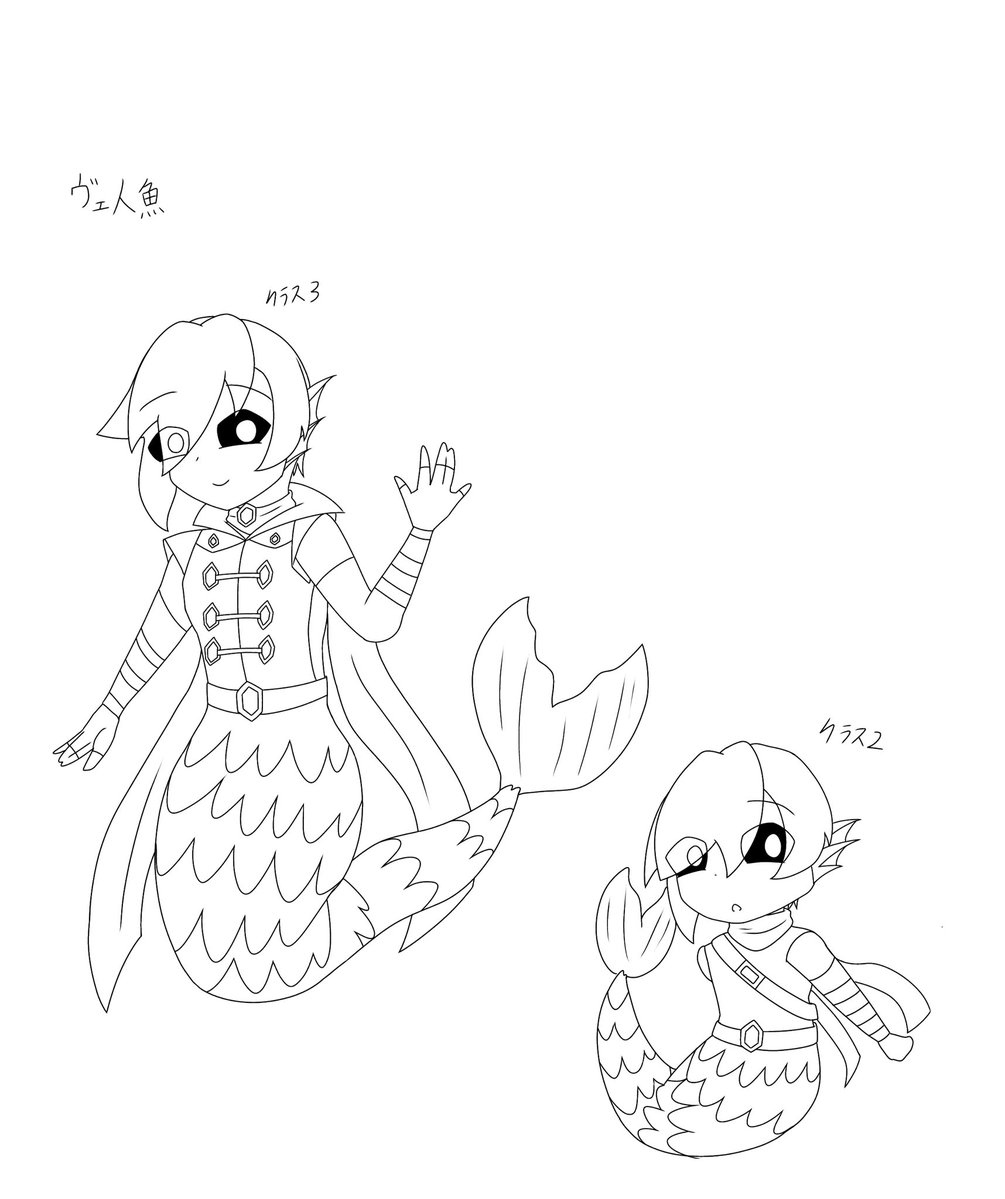Yuzu12537936600's tweet photo. 🪉🎤　セイヴェチ　
立場逆転　捏造　
人間化、人魚化 https://t.co/aYqMvaX8N2