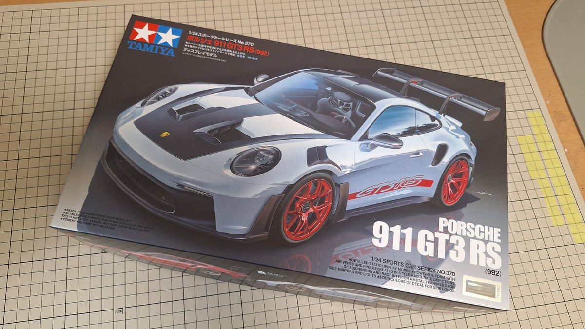 berger_RB28's tweet photo. 次回作はタミヤのポルシェ911GT3 RS。切出しは終わってます。
#タミヤ
#ポルシェ
#911GT3 https://t.co/N4ssmepAG3