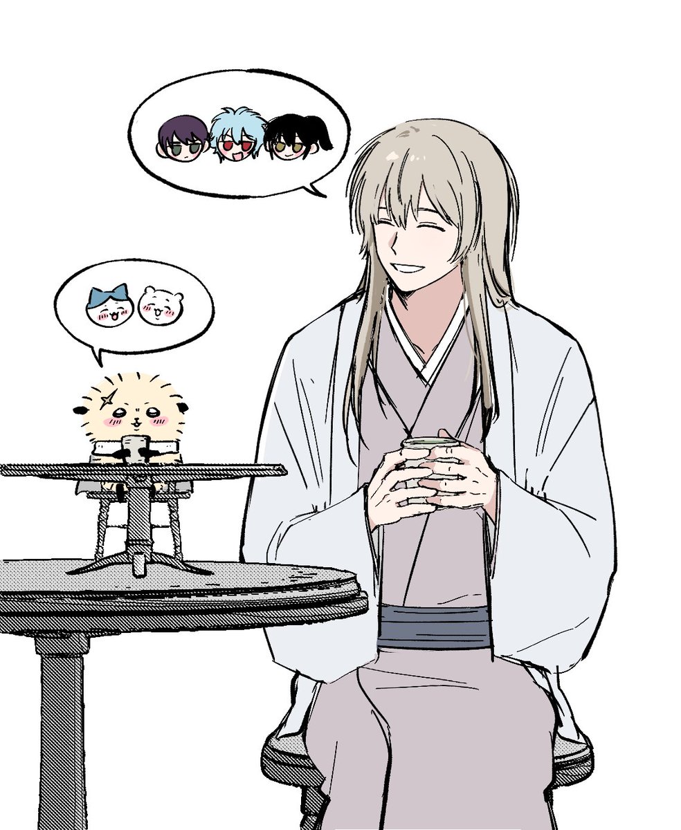 topkasugi's tweet photo. 이건 선생님 모임(+의인화) https://t.co/VQiXdEMXt3