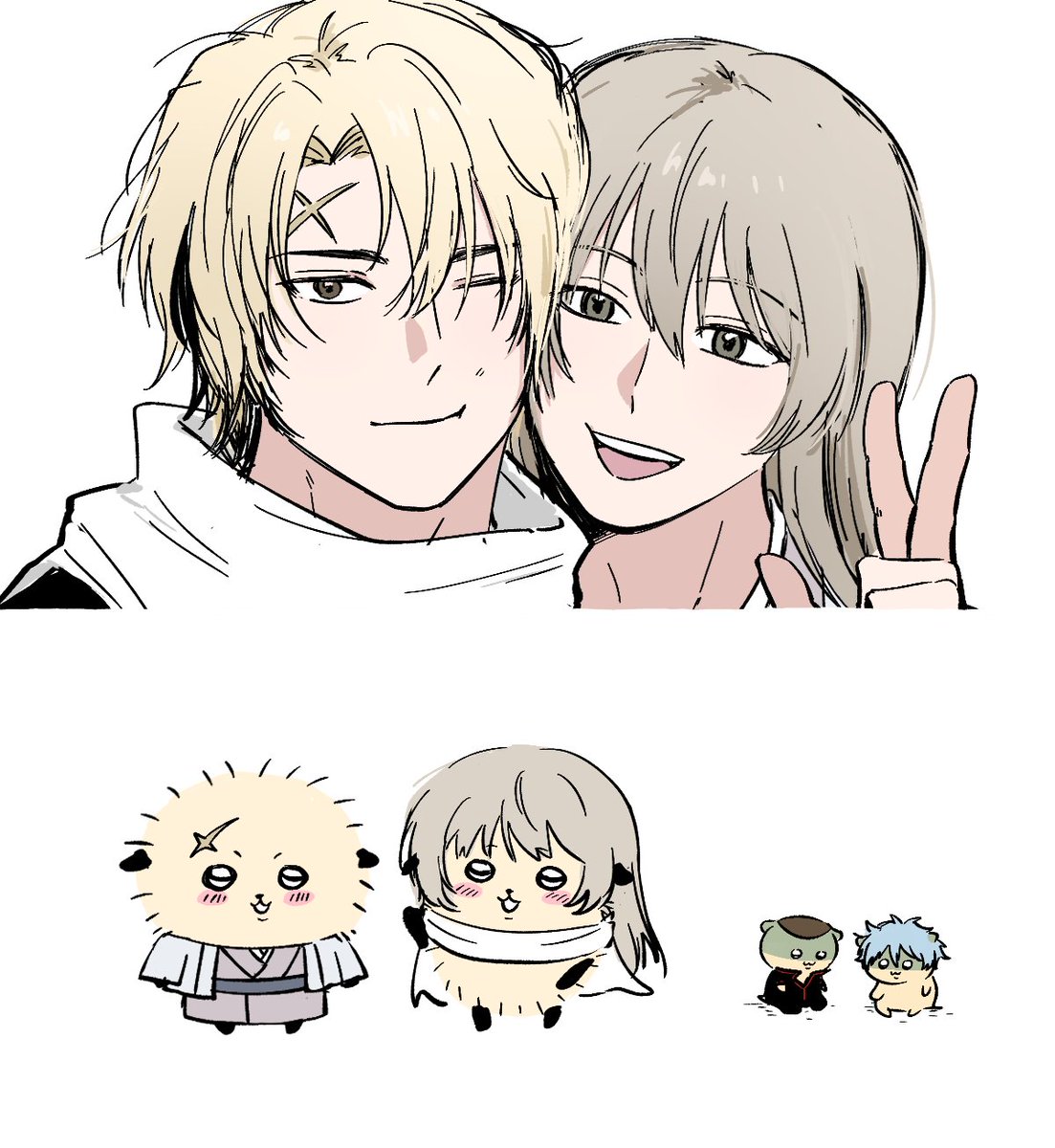 topkasugi's tweet photo. 이건 선생님 모임(+의인화) https://t.co/VQiXdEMXt3