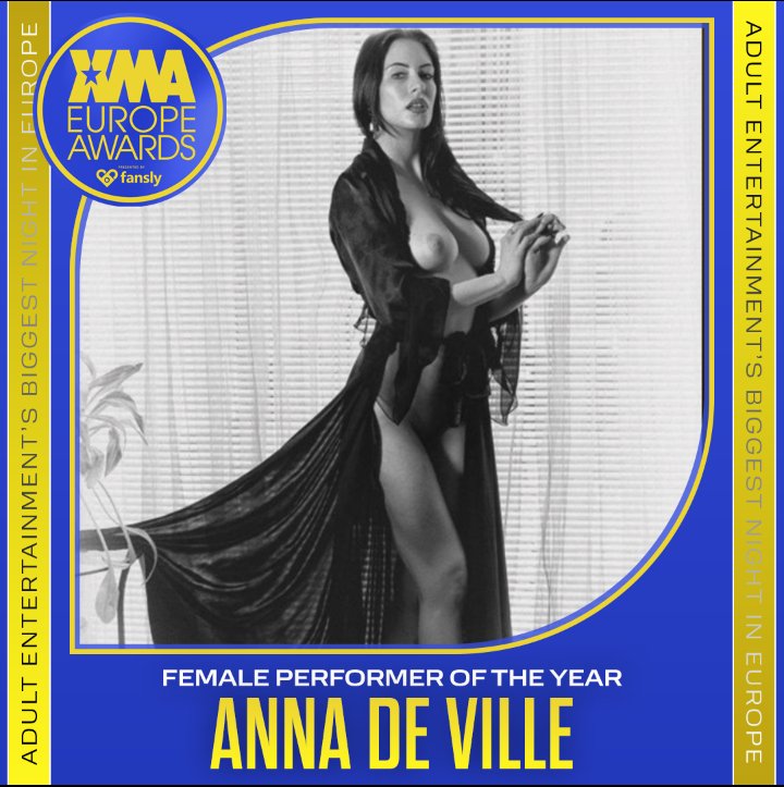 DoctorAlias42's tweet photo. Last few days to vote for her.😌
I just cast my vote for @AnnadeVilleXXX for the 2026 #XMA Europ Awards presented by @fansly, the grand finale of X3 Amsterdam Sept 11-2! @X3social @XBIZ https://t.co/SeWkjUB6zb https://t.co/GtK9XOYcgw