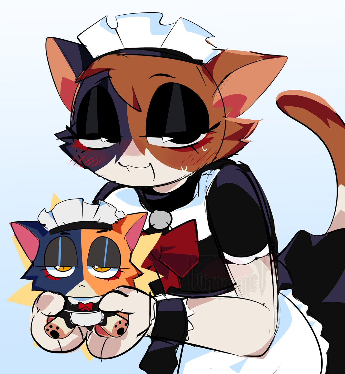Valkenite's tweet photo. the full drawings of meow skulls i did for jian ! https://t.co/fdAyw7VKdS