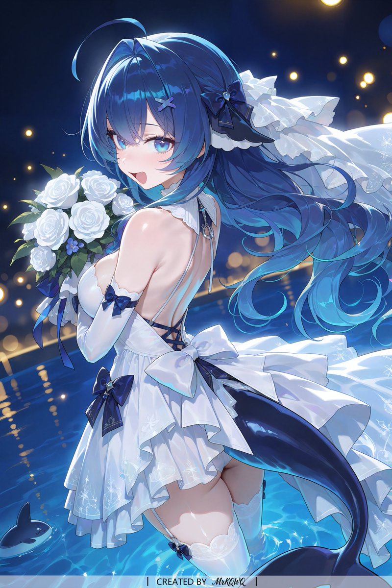 MrKQWQ's tweet photo. Bouquet Dress ｜ DeepSeek
#WhaleChan #DeepSeek https://t.co/pfd3ZITbMV