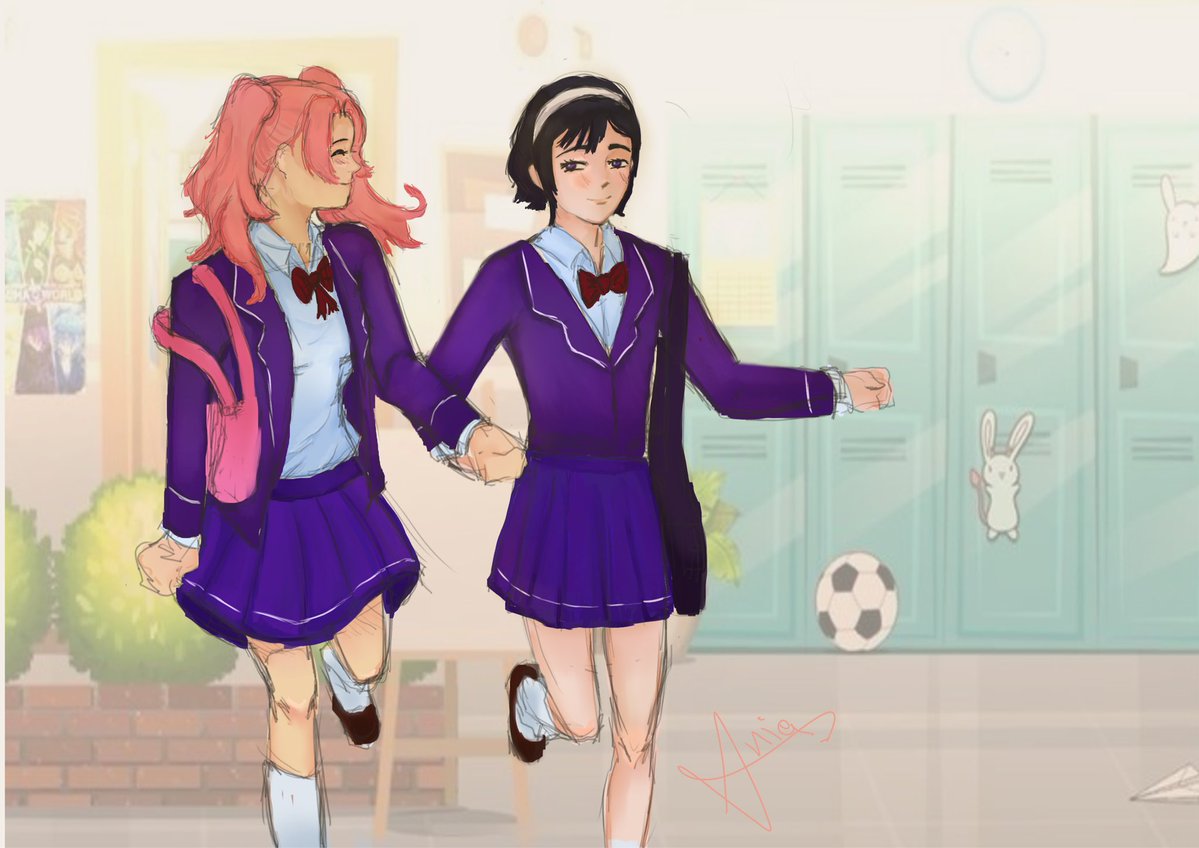 opre76722's tweet photo. Mizi and Sua back to school au  
#mizi #sua #alienstageㅤㅤ #schoolau https://t.co/LM7jF2nUkZ