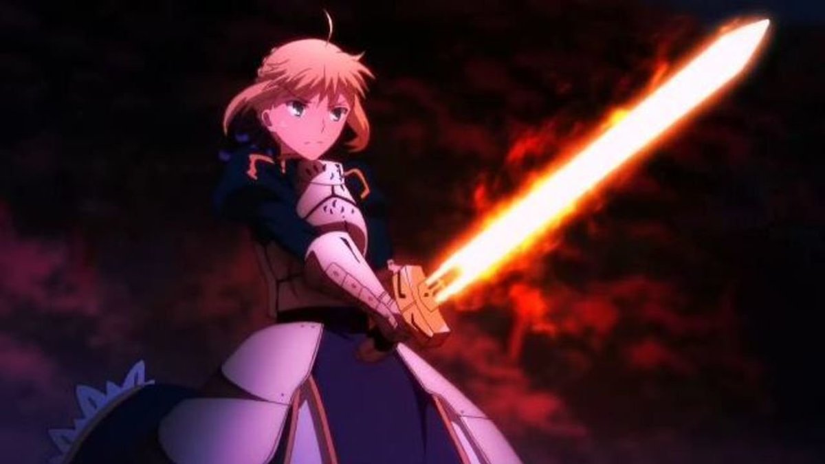 AstolfoSaberbot's tweet photo. 士郎「セイバーは女の子だから戦っちゃ駄目だ！」

セイバー「ですが士郎、私は姉上にちんちんを付けられた逸話(?)があるので対女ｵﾎｰ具Sェクスカリバーを持っていますﾎﾞﾛ���」(でかい)(鞘がない)

〜翌日〜

士郎「俺は女の子だから戦っちゃ駄目だ」(終わった)(目的は達したが殺す)(嘘だろ衛宮) https://t.co/PdwVkqRH41