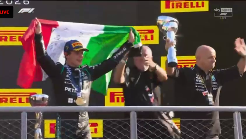 MattuSport's tweet photo. #F1 2026 #ItalianGP Race Winner @KAntonelli12 #ITA of
@MercedesAMGF1 #AKA #acasatua https://t.co/0ckPny7DOH