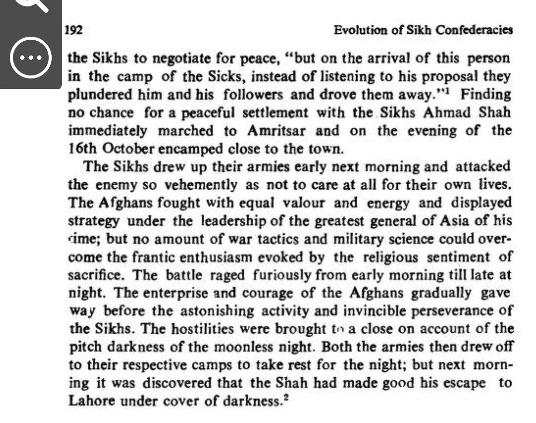 Ramjango_1762's tweet photo. Our ancestors were so GOATED, They took revenge for the demolition of the Darbar Sahib by Abdali within 8 months.This is why a certain section of people is jealous of Sikhs.Defeated Abdali in the battle of Pipli Sahib(Amritsar) &amp; cleared the sarowar from captured Pathan soldiers. https://t.co/j67bpqN2E7