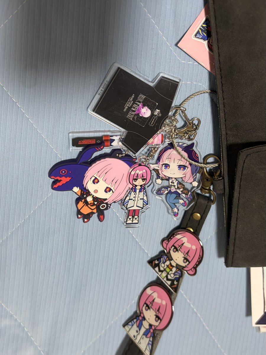 kam060803's tweet photo. 今日一日ありがとう！！
エンカした人もできなかった人もありがとう！！
買ったグッズやもらったグッズはスティックケースに付きました https://t.co/v7Drp3WdOE