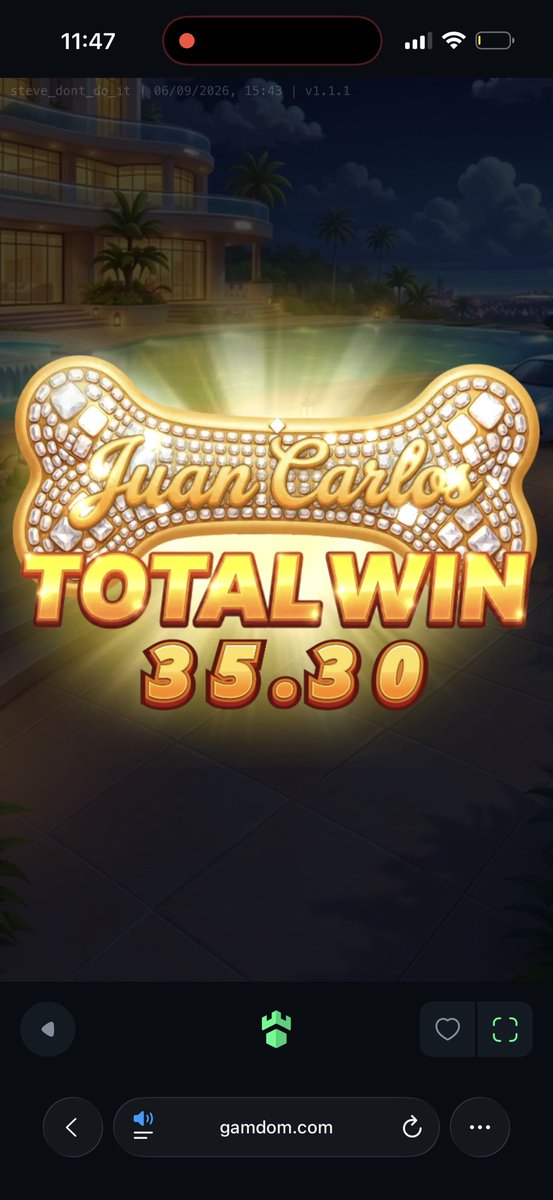FLIGHTLOG404's tweet photo. @stevewilldoit @kingadukes Slots good keeps hitting! https://t.co/drQTFuHEzT