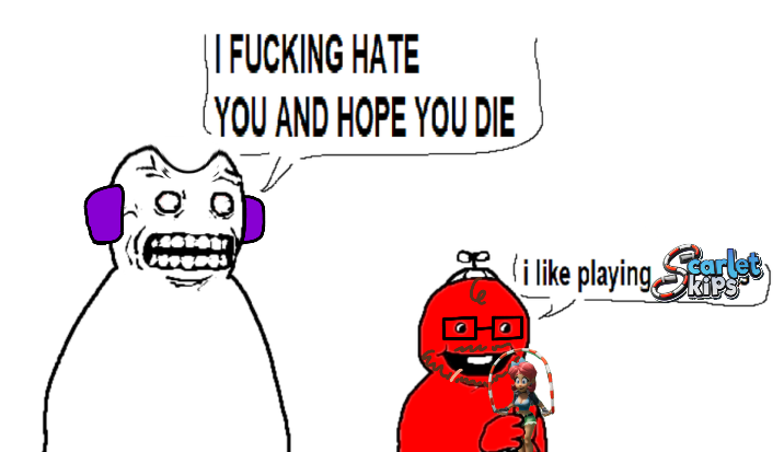 jabroni_mike's tweet photo. My experience streaming scarlet skips: https://t.co/owC5jMfa3O
