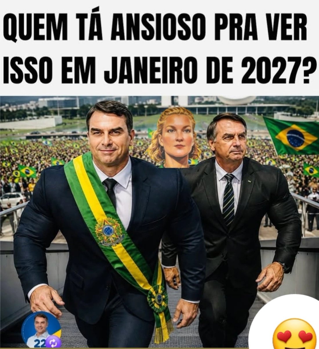 O53604343Jamila's tweet photo. Uhulllll
@jairbolsonaro 
@FlavioBolsonaro https://t.co/fcZd8vCqiB
