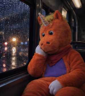 Buddy_AMC's tweet photo. Me pretending everything is fine on the way home https://t.co/6yOmJCF0iY
