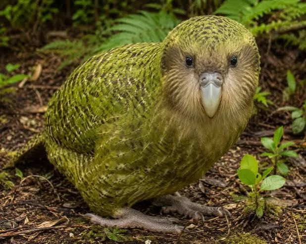 Fishshyfishy's tweet photo. Clearly I did not know what a Kākāpō was. I love these things. https://t.co/O8kj6aQ1wK