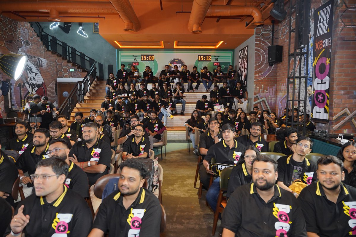 iam_07akash's tweet photo. POCO 8th Anniversary Celebration ๐๐
Saturday well spent! And the #POCOX8Power is powerful and stunning! It was gret meeting the #POCOCommunity members and the @IndiaPOCO officials! ๐คฉ๐
@KenSekhar @digvj @AnkitSingh_08 @sandeep9sarma @pixelwithme https://t.co/ylkBNdBDbn
