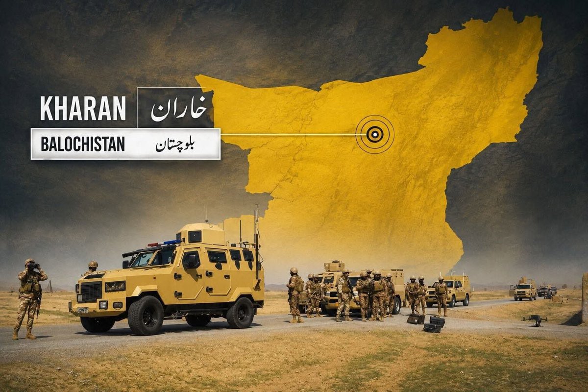 BalochVisionX's tweet photo. #BreakingNews
🚨 بریکنگ نیوز | خاران

جانگیاں میں دہشتگردوں کی ناکہ بندی ناکام!

⚡ کارروائی کے دوران 9 دہشتگرد ہلاک ،
مزید تفصیلات آنا باقی ۔
#Balochistan #Kharan  #Updates https://t.co/7X6diyMKEs