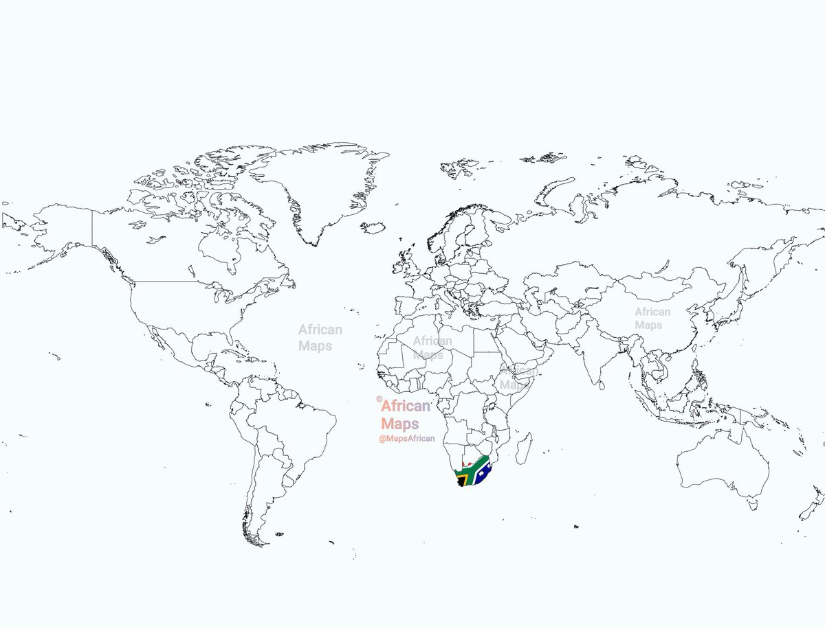 MapsAfrican's tweet photo. Countries that have won the Rugby World Cup more than 3 times. https://t.co/YF3DXKIfAY