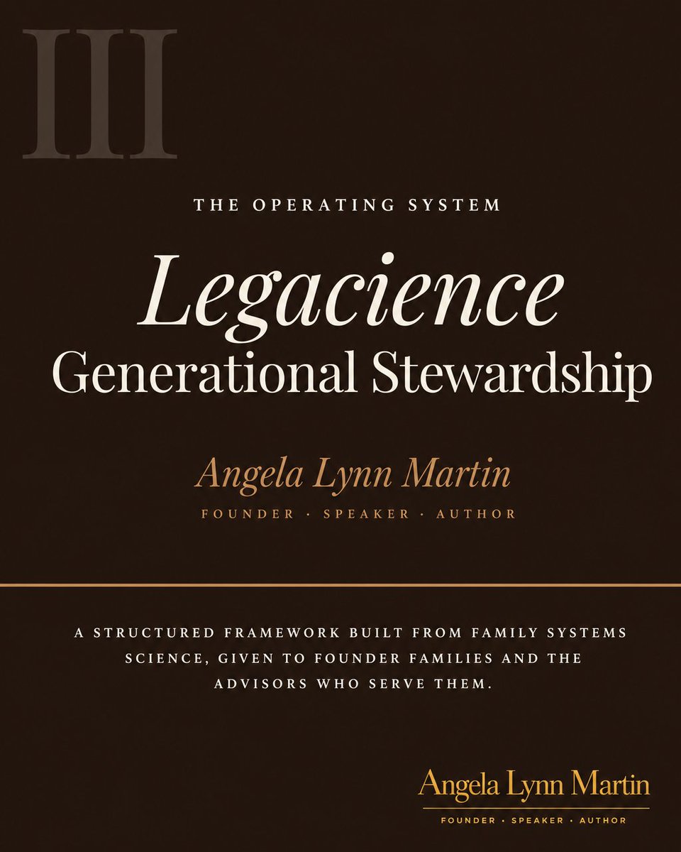 AngelaLMartin's tweet photo. Every deliverable in this collection strips something away.

That is not a coincidence. That is the methodology.

Memoir, keynote, or the Legacience operating system, the thread is unmasking: removing the performance layer to reveal something load-bearing underneath. https://t.co/UOUSZDHHSU