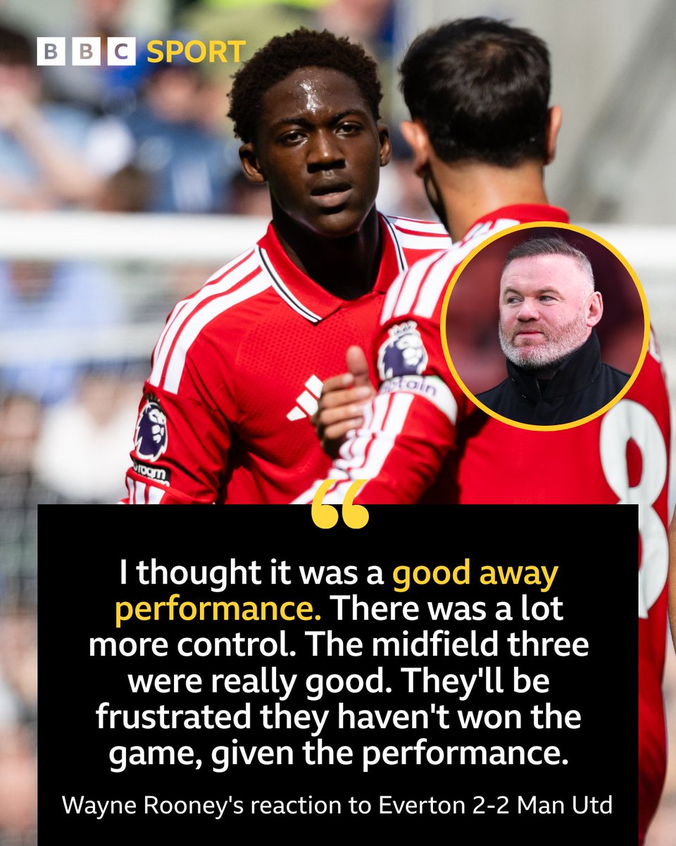 BBCMOTD's tweet photo. Do you agree with Wayne Rooney on Manchester United? 🤝 https://t.co/2xoXUNklxP