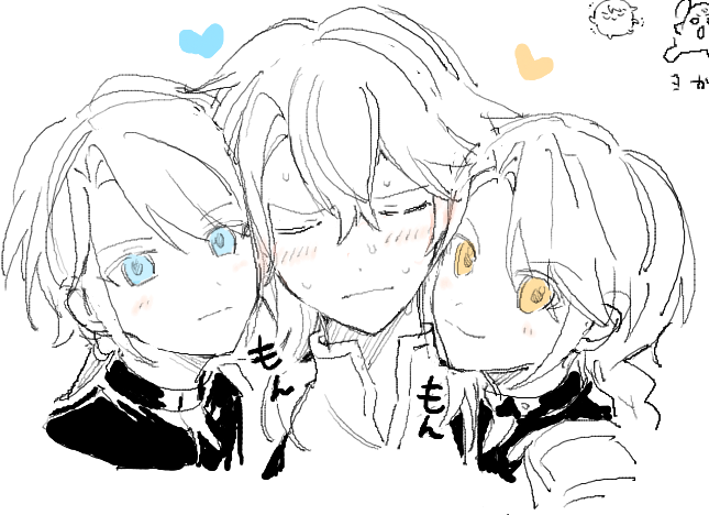 hase_lt's tweet photo. オデも♡るいつか絵チャありがと https://t.co/H916PFp1jF