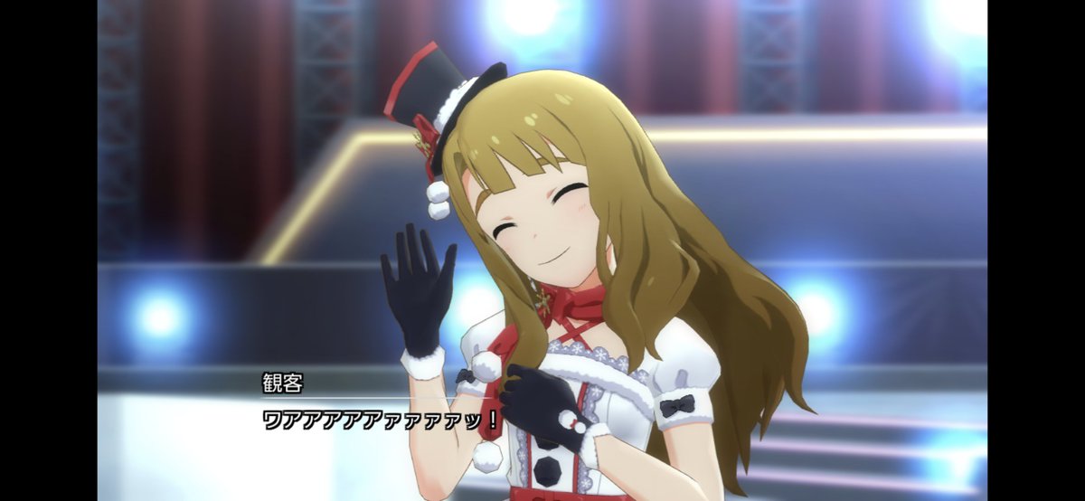 WritingUa's tweet photo. アイグラ初クリア〜♪ https://t.co/bZbjf82gMM