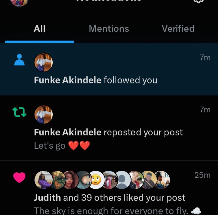 LafunkyFans's tweet photo. @funkeakindele FOLLOWED THIS ACCOUNT!!! 😭😭❤️

Oh my God!!! Mama, you too much! 🥹👑
December cannot come soon enough! We are ALL OUT for The Four! 🔥🎬❤️ Loke loke https://t.co/xfAQlt2l6P