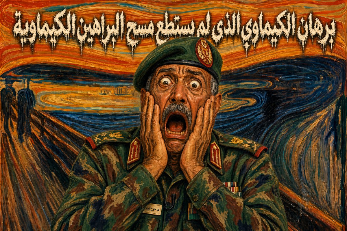 hudamks_uae's tweet photo. لماذا الحسابات الموالية للبرهان في معظم ردودهم  ألفاظهم قذرة خصوصاً على النساء؟

الجواب الوحيد اللي عندي هو قلة الحجة. لو عندكم حجة مقنعة لعرضتموها بدون بذاءات وبكل ثقة وشفافية، لكن ردودكم السوقية والصبيانية ما هي إلا انعكاس واضح لأخلاقيات البرهان ومن يواليهم.و ادانة غير مباشرة لجرائم كبيركم الذي علمكم الكذب. 

للعلم لم امسح اي رد فقط كي يرى العالم من هولاء الذين يدافعون عن البرهان الكيماوي. 
#برهان_الكيماوي
#الكيزان