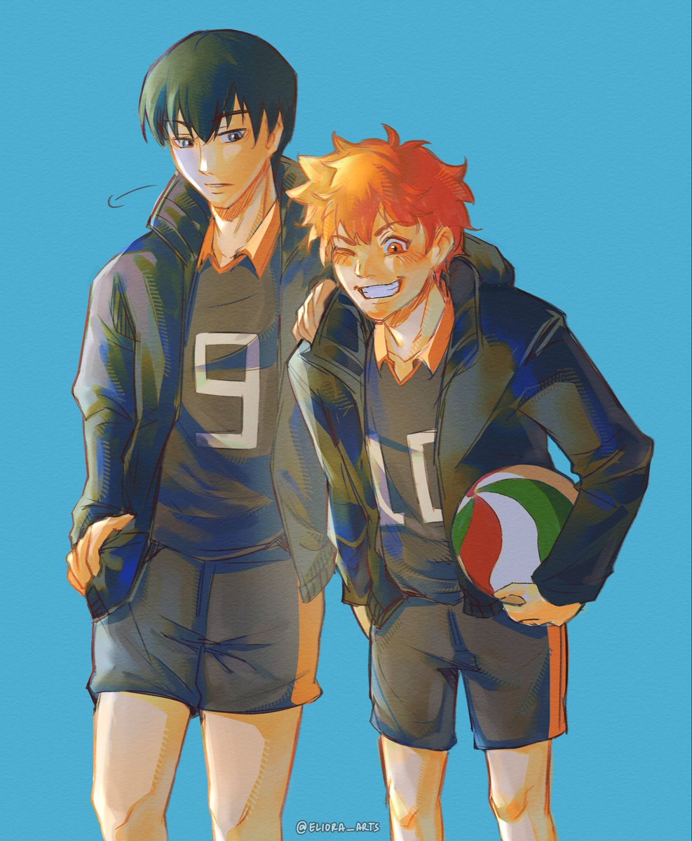 eliora_arts's tweet photo. Kageyama &amp; Hinata 🏐 #haikyuu #kagehina https://t.co/mmcgcg8OUD