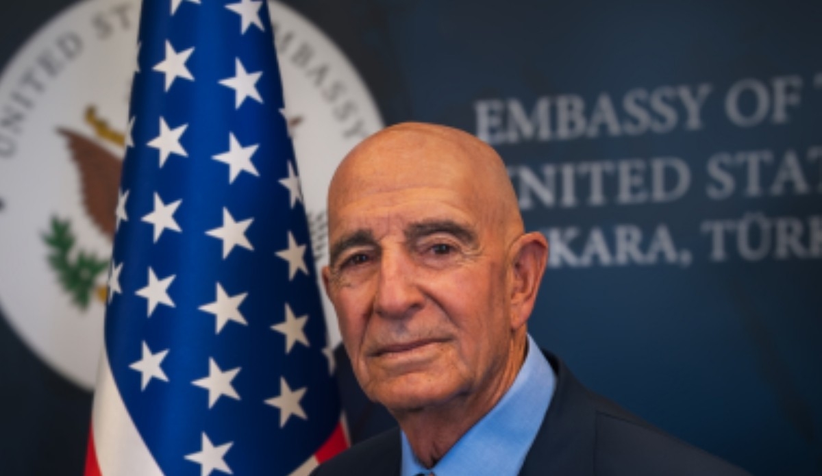 SyriacPress's tweet photo. Tom Barrack Warns of New Cycle of Violence in Syria’s Sweida
@USAMBTurkiye | #Syria #Sweida #Clashes #SecurityDispute #Daramsuq #Damascus
https://t.co/uyoKsDMlXN https://t.co/NqPeMUHG8G