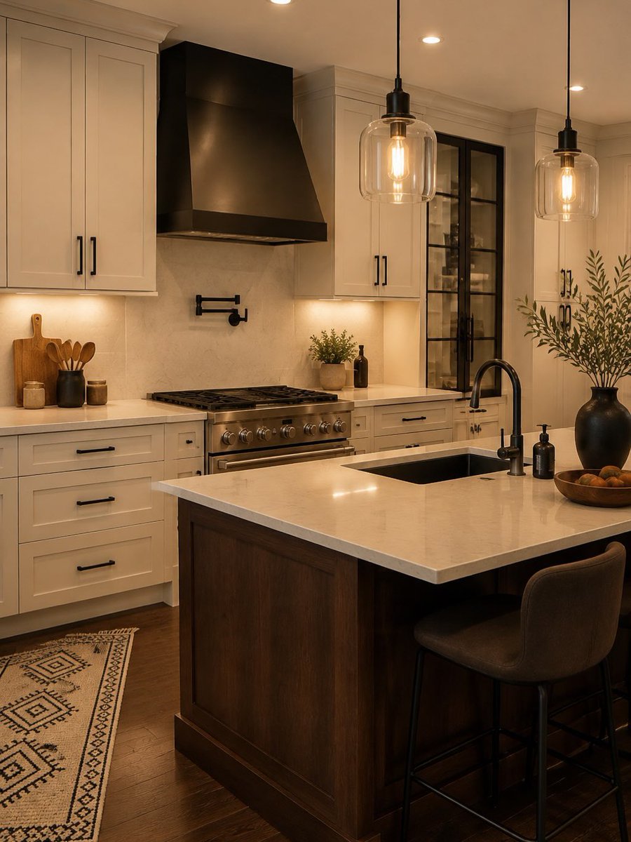 sehviyat's tweet photo. Black accents frame cream comfort. https://t.co/6Rw9Y9ZQ8A