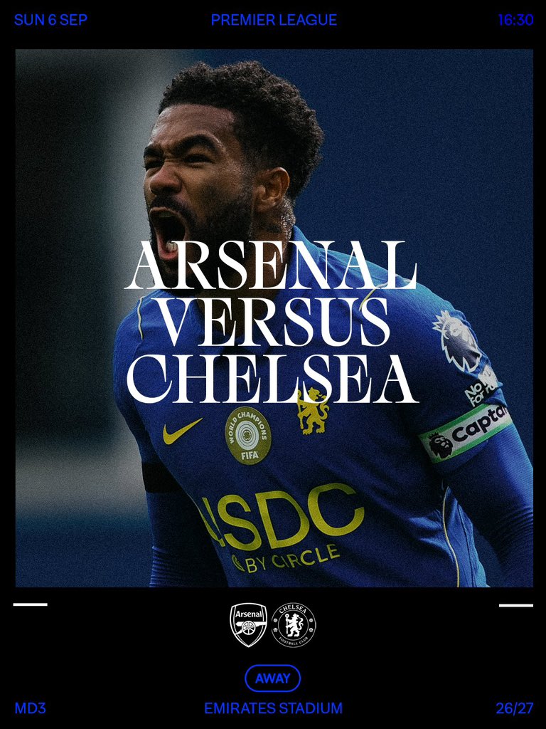 KingJayZim's tweet photo. ⚽️ MATCHDAY!
Arsenal 🆚 Chelsea
#SoulShackRadio Sports Desk by King Jay ✍🏽

The battle we have been waiting for is almost here as the Mighty Gunners host our bitter London rivals Chelsea at the magnificent Emirates Stadium in North London.

This derby has all the ingredients of a proper blood, sweat and tears battle between Arteta’s boys and Xabi Alonso’s new Chelsea ensemble. Both sides have won their opening two Premier League games, so somebody’s perfect start is under serious threat this afternoon. 

But there is a fascinating little backstory behind the two men occupying the dugouts.
Mikel Arteta and Xabi Alonso are no strangers. The two literally grew up together in San Sebastián in Spain’s Basque Country and came through the same amateur youth setup, Antiguoko.

According to the story, when they were around 11 years old, they reached a cup final together. Alonso, nerves and all, missed his penalty in the shootout ,only for his childhood mate Arteta to step up and score the winning kick a few minutes later.

From skateboards, beaches, tennis and football in San Sebastián, these two old friends now find themselves standing a few metres apart in one of the biggest London derbies of the season. 

Arteta has already made it clear that there will be a hug and a handshake for his old pal before kick-off.
After that,the friendship will be suspended for 90 minutes! 😂

Chelsea certainly look rejuvenated since Alonso’s arrival. Their front three of João Pedro, Cole Palmer and Morgan Rogers has hit the ground running, with all three scoring in the opening game against Fulham.

João Pedro has two Premier League goals already, Palmer also has two, while Morgan Rogers has one goal and has been heavily involved creatively. That João Pedro/Morgan Rogers combination ,JP Morgan, as they are now called is going to need some serious attention from the Arsenal defence! 

Chelsea have scored seven goals in two league games, which tells you exactly where their danger lies.
BUT...
Their defence has also conceded five goals in those same two games.

That porous defence could be their undoing against a fired-up Arsenal side. You cannot keep conceding at that rate and expect to walk into the Emirates and leave without being punished. 

As for my beloved Arsenal, I am hoping Viktor Gyökeres gets the nod today, although I have my doubts.
Whatever “beef” Arteta has with Gyökeres needs to be properly seared, seasoned and eaten before kick-off because, in my humble opinion, our frontline is looking a little light!

And don’t even get me started on the decision to sell Gabriel Martinelli. That one still boggles the mind.

Today is about making a statement.
Arsenal are the champions, and champions do not simply roll over, surrender the title and hand the keys to somebody else without a proper fight.

Chelsea will come with confidence,they’ll will come with goals in them.
They will come with Xabi Alonso.
But this is THE EMIRATES.

And today, I am backing the Mighty Gunners to remind everybody exactly who they are!

🔴⚪️ MY PREDICTION:
ARSENAL 3️⃣ – 1️⃣ CHELSEA
A statement victory.
Three points.

And hopefully, a few miserable faces heading back west! 😜😂😂
COME ON YOU GUNNERS!!! 🔴⚪️❤️
#Arsenal #CHEARS #COYG #SoulShackRadio #Matchday #PremierLeague #KingJaySportsDesk #ArsenalBHORA

📸Childhood mates,Mikel Arteta and Xabi Alonso