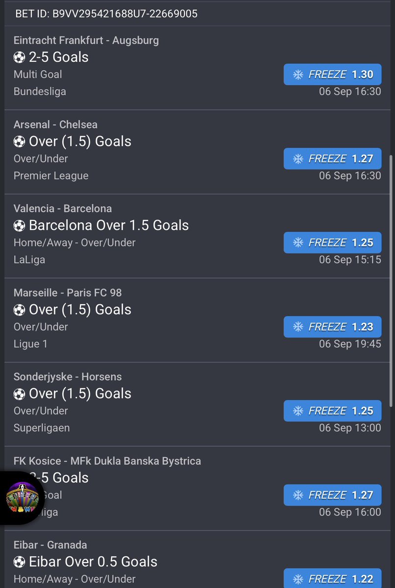 slay_jimmy's tweet photo. Don’t ever skip betting on a Sunday 🫵🏾

5QJJ6HP
5QJKBTZ
5QJKV2Z

#Bet9jaCode 🇳🇬😤👀 https://t.co/f6ESfCnBAx