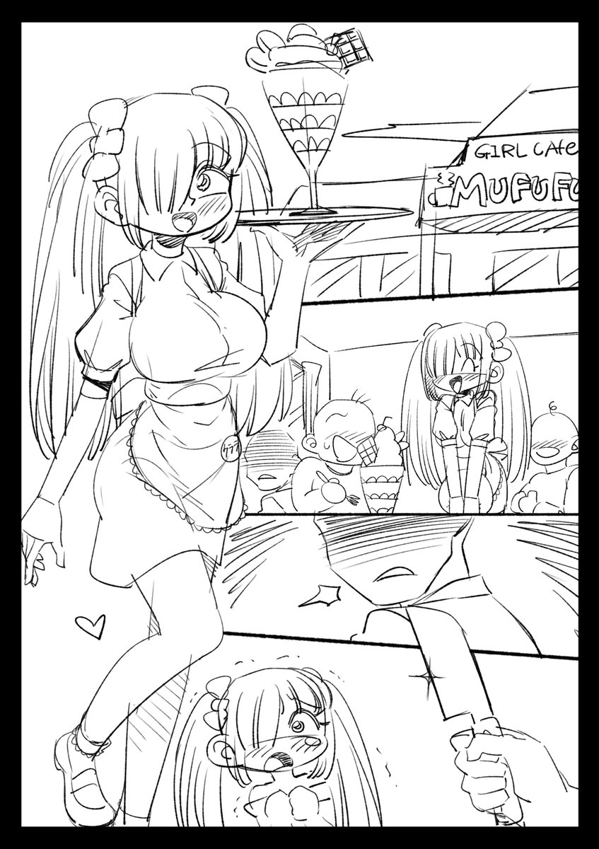 kirikizu1's tweet photo. skeb納品終えたので下描き作業開始しました。ネーム全部終わってからなので結構気楽ですが、エンジン掛け始めたばかりなのでまだ枚数はこなせてません。とりあえず記念すべき1枚目を持って来ました。ヒロインの紹介シーンみたいな感じ。今回もサンプルは6枚を予定してます。次はエロい所持って来ます。 https://t.co/756t19z1Ot