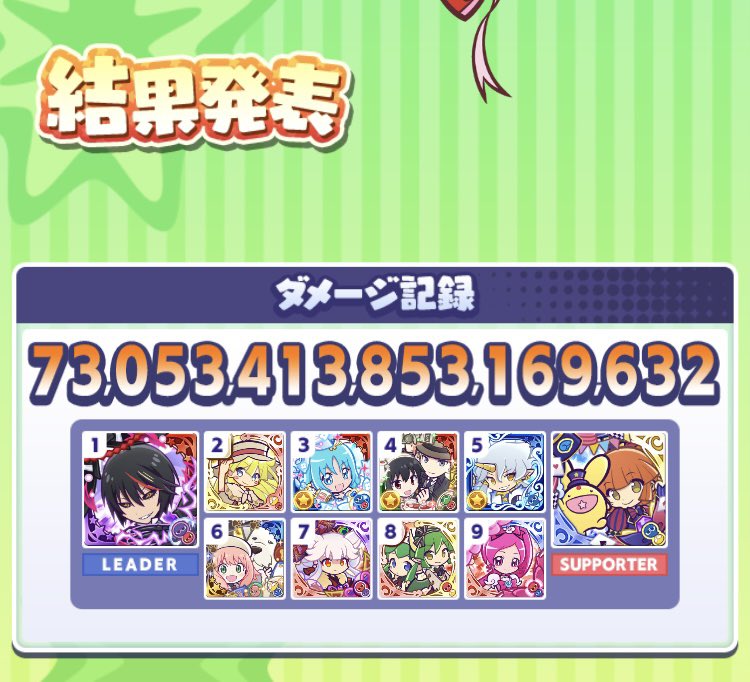 puyohiiro's tweet photo. コスト76がない私の手持ちで色々試した結果。
キッチンアルルの手間があるけど、借りミリムが私の手持ちでは一番火力出そう。
プリキュアライムのおかげでサポミリムにコンビネーションガールズのるのはありがたいね。
#ぷよクエ https://t.co/nONJg0YUBB