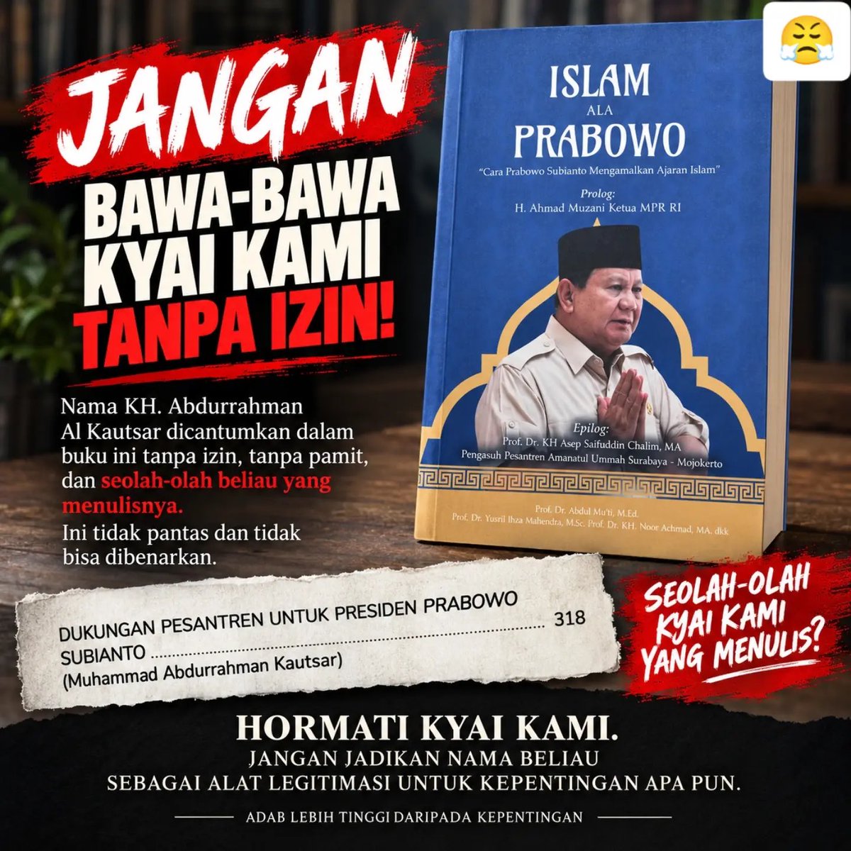 nahdiyinbersatu's tweet photo. Nah lo,,,👀 https://t.co/2VzZsBvhK4