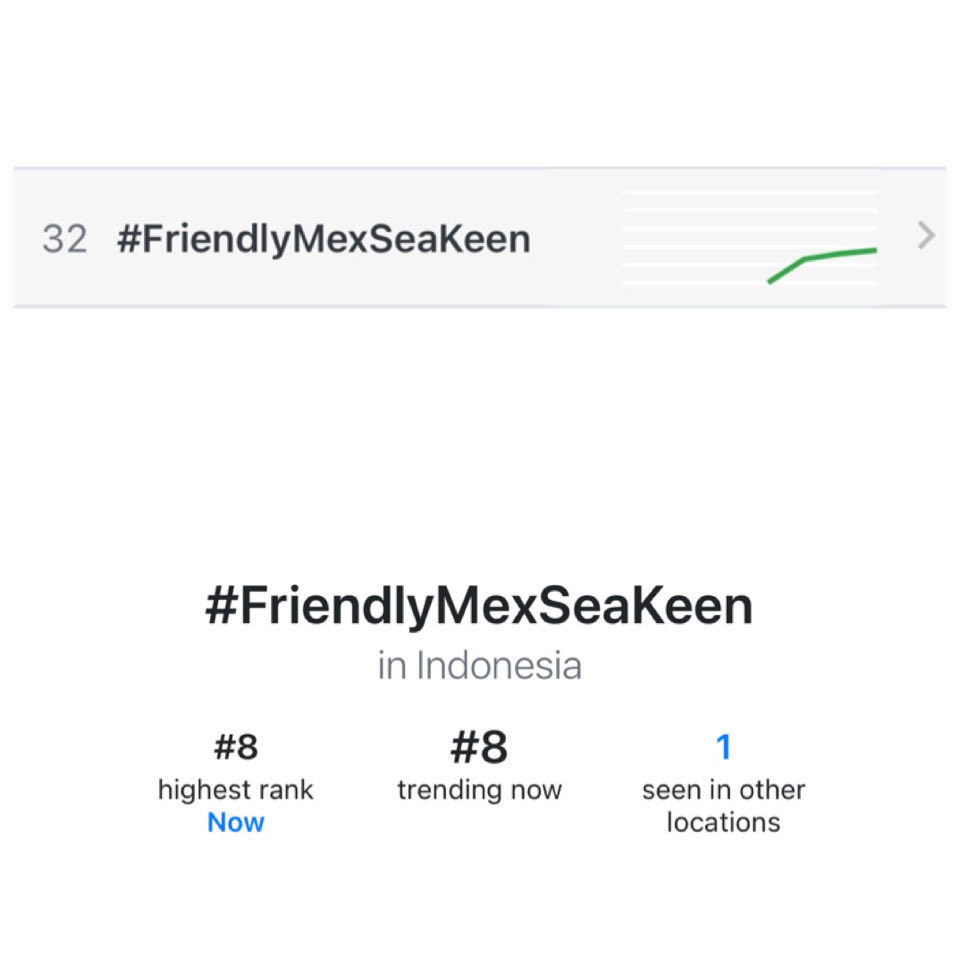 TrendForSeaKeen's tweet photo. 📈 Top Highest Rank
Update [19:01 น.]

TRIP SUMMER YACHT WITH SK  

❤︎𓂃 #sea_ta_lay | #keenkeno  𓂃❤︎
#SeaKeen #ซีคีน 

#FriendlyMExSeaKeen 

🇮🇩 No.8 Indonesia
🇹🇭 No.32 Thailand https://t.co/FmwYUAAwFh