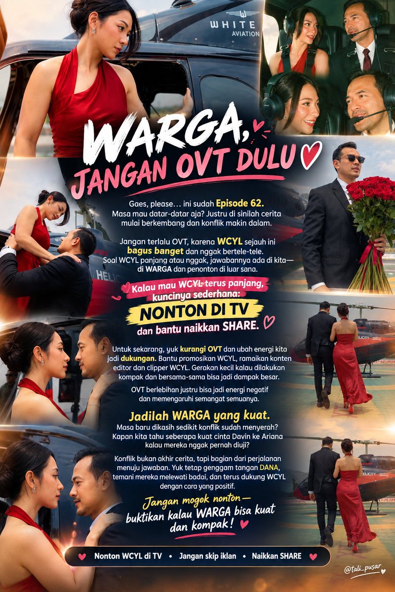 Talipusarummb's tweet photo. Cuma sama WCYL aku bisa secinta itu sampai ke iklan iklan nya 

#WCYLPANJANG https://t.co/bMCewh8kjh