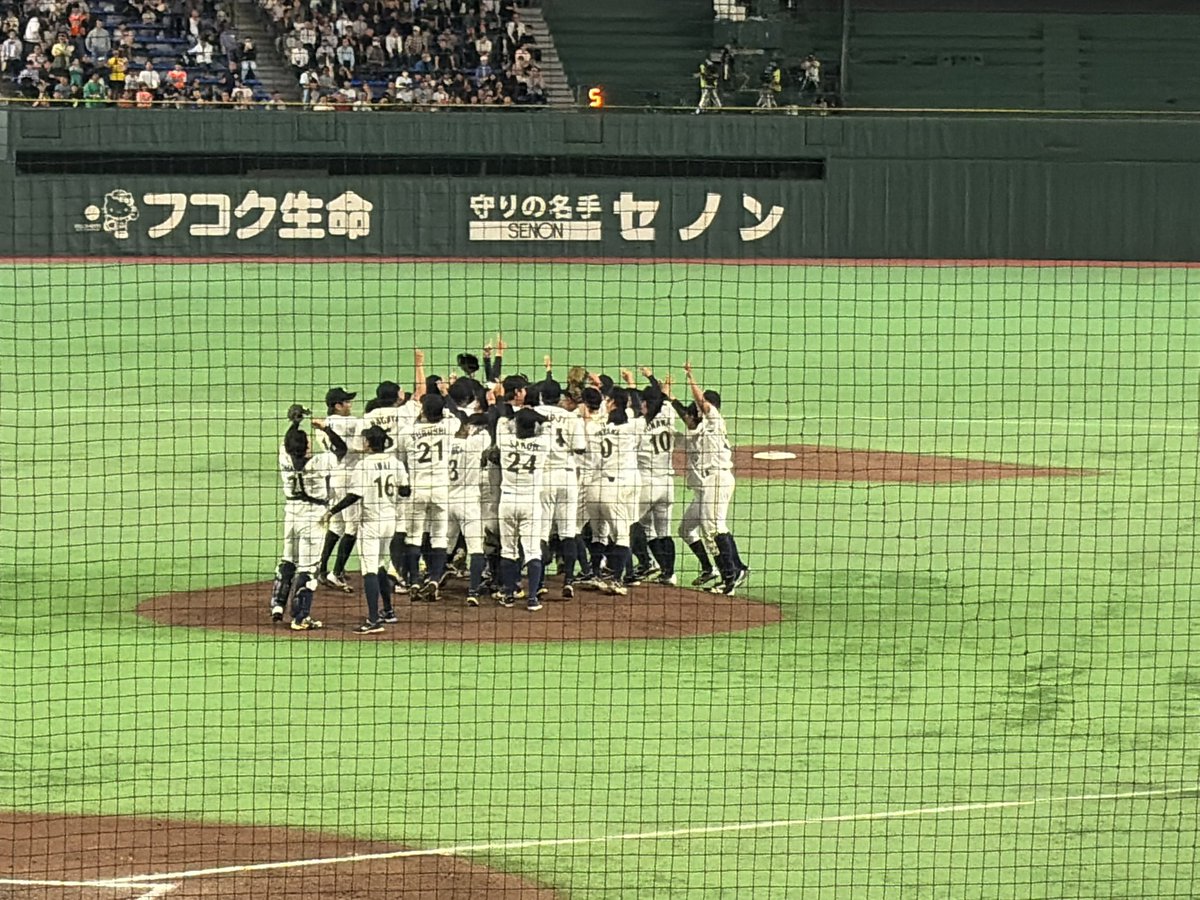 eiji8939's tweet photo. 最後の最後まで白熱した試合でした！
#都市対抗野球
#黒獅子 https://t.co/w24W4NJXju
