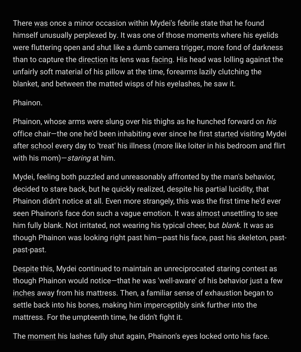 talonsfly's tweet photo. rewrote like 1% of a fic i wrote last year because i hated how clunky it was ok thx https://t.co/RVO8pdb0sm