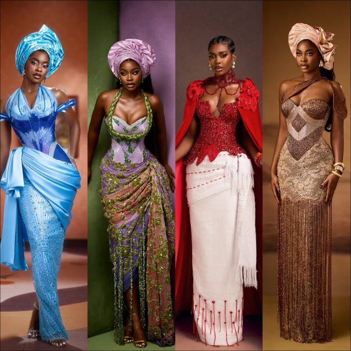 precio86828's tweet photo. Four looks. Four moments. Four times she understood the assignment.😭🔥 From AMVCA to weddings and birthdays, my princess has keeps serving looks. She’s creating her own fashion identity. Now imagine when Aura Studio finally comes to life. 🩵💜❤️🤎

#DedeDidIt
#DedeAshiogwu https://t.co/nMXr6XL9UT
