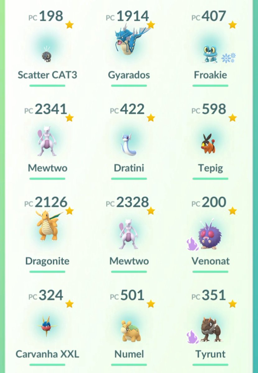 UnoConTDAH's tweet photo. Nada mal entre la tarde de ayer y esta mañana.
#pokemonGo
#IncursionesMega
#3estrellas https://t.co/WV5kAgoifN