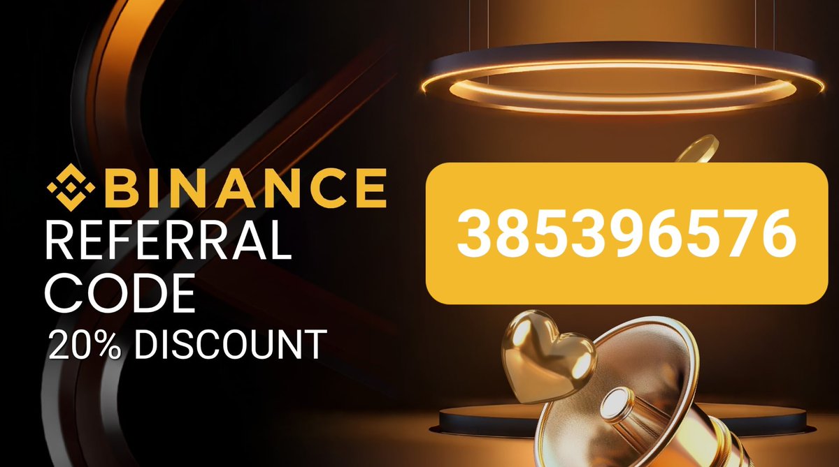 code385396576's tweet photo. Binance Referral code 385396576
(20% commission discount coupon)

Sign up link -> https://t.co/yI6Ta0Qb5E

#Binance #Bitcoin #Ethereum #Ripple #Solana #Ada #Tron #Bnb #Doge #Bonk #USDT #tether https://t.co/iAfJ3lwFb2
