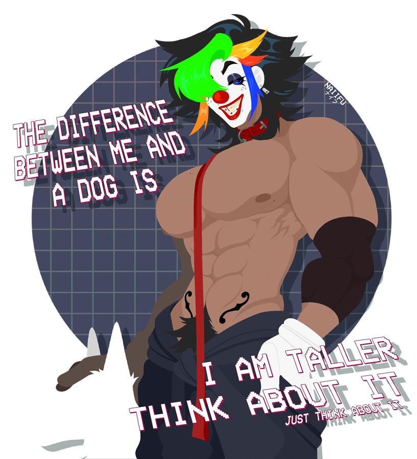 Naiifu's tweet photo. ROUND 2 Teeny Tiny the big clown.... https://t.co/tn5a1ofppu