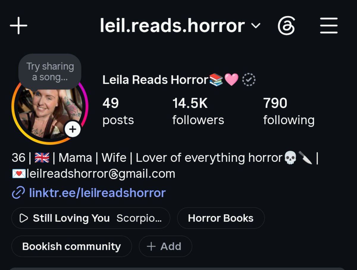 Leilreadshorror's tweet photo. As you all know I absolutely love books, I'm more active over on Instagram, it is heavily book related but I post the odd selfie🤣
leil.reads.horror https://t.co/n9bmD6ngot