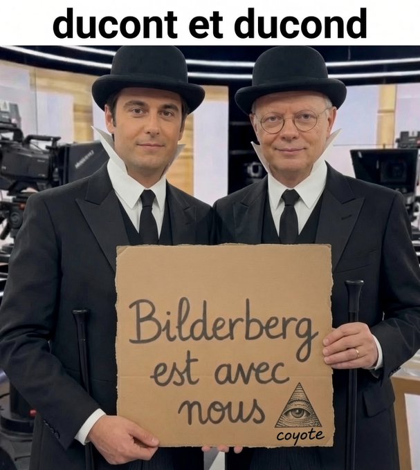 FredGaulois's tweet photo. Je viens de voir ça sur internet.
C'est exactement ça, deux candidats du système!
Et dire qu'il y a encore des Français qui font confiance à ces 💩 https://t.co/BBbMOxQngM
