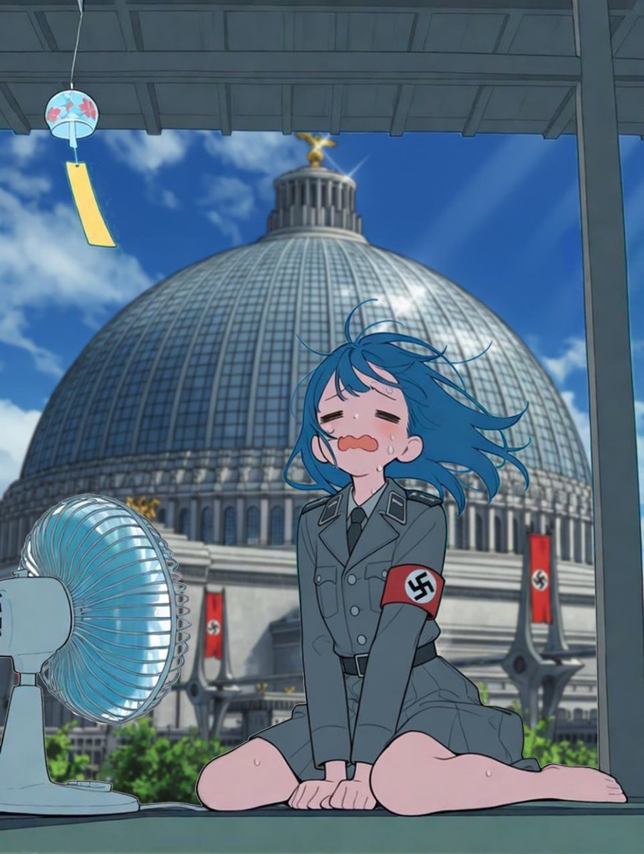 k_on_warlord's tweet photo. My ac unit broke https://t.co/C7J6hTZiC8